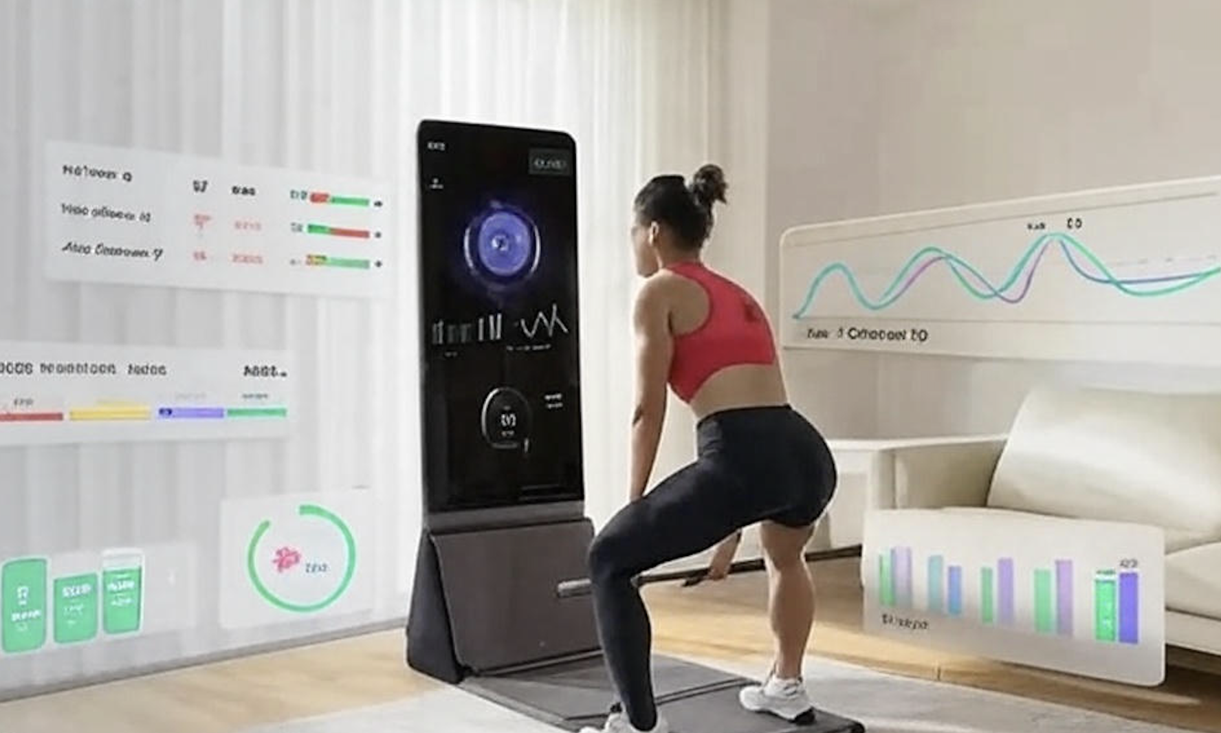 Aeke K1 smart gym pulley system